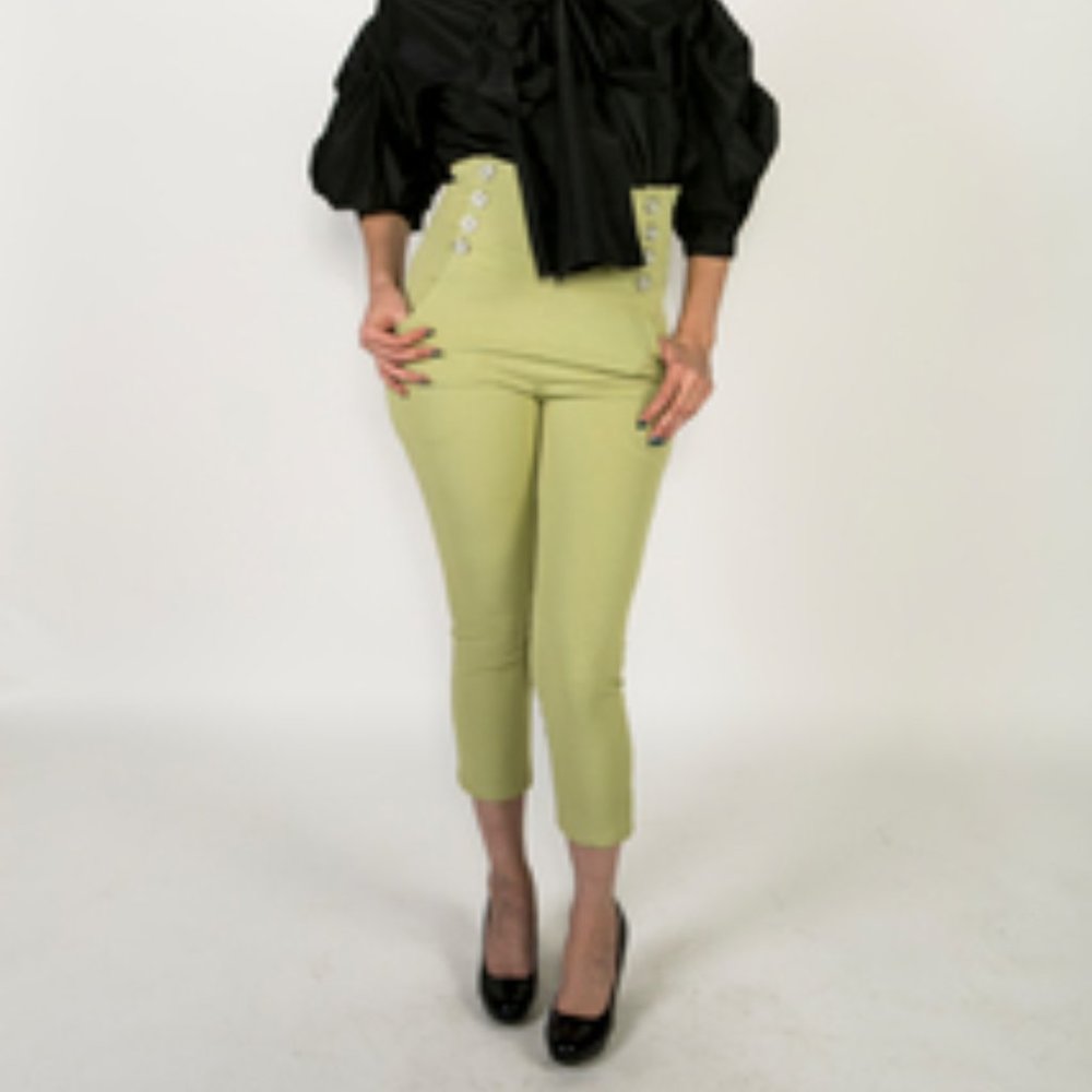 Olive green pants